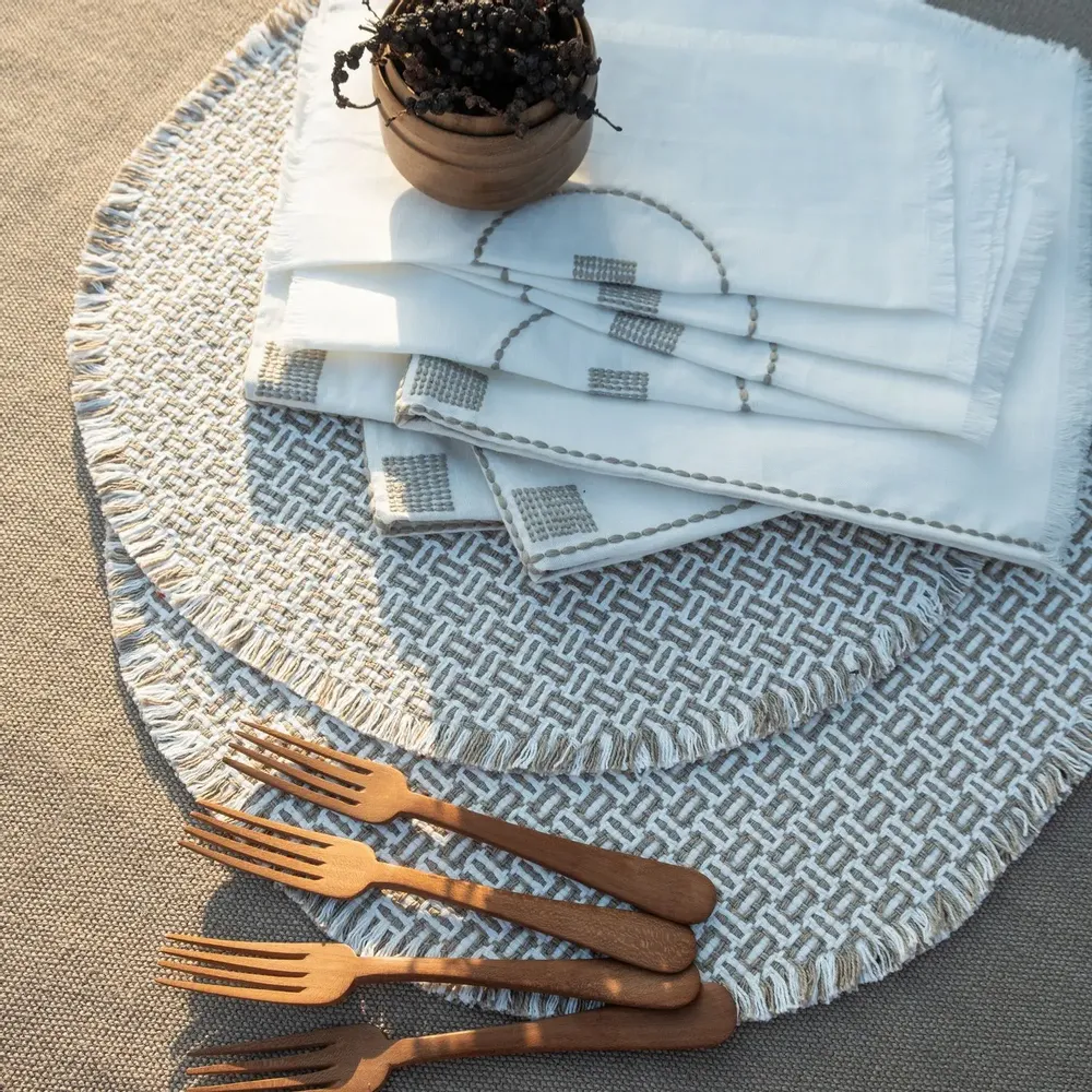 Sets de table - NO-MAD Placemats in Natural Textiles - NO-MAD