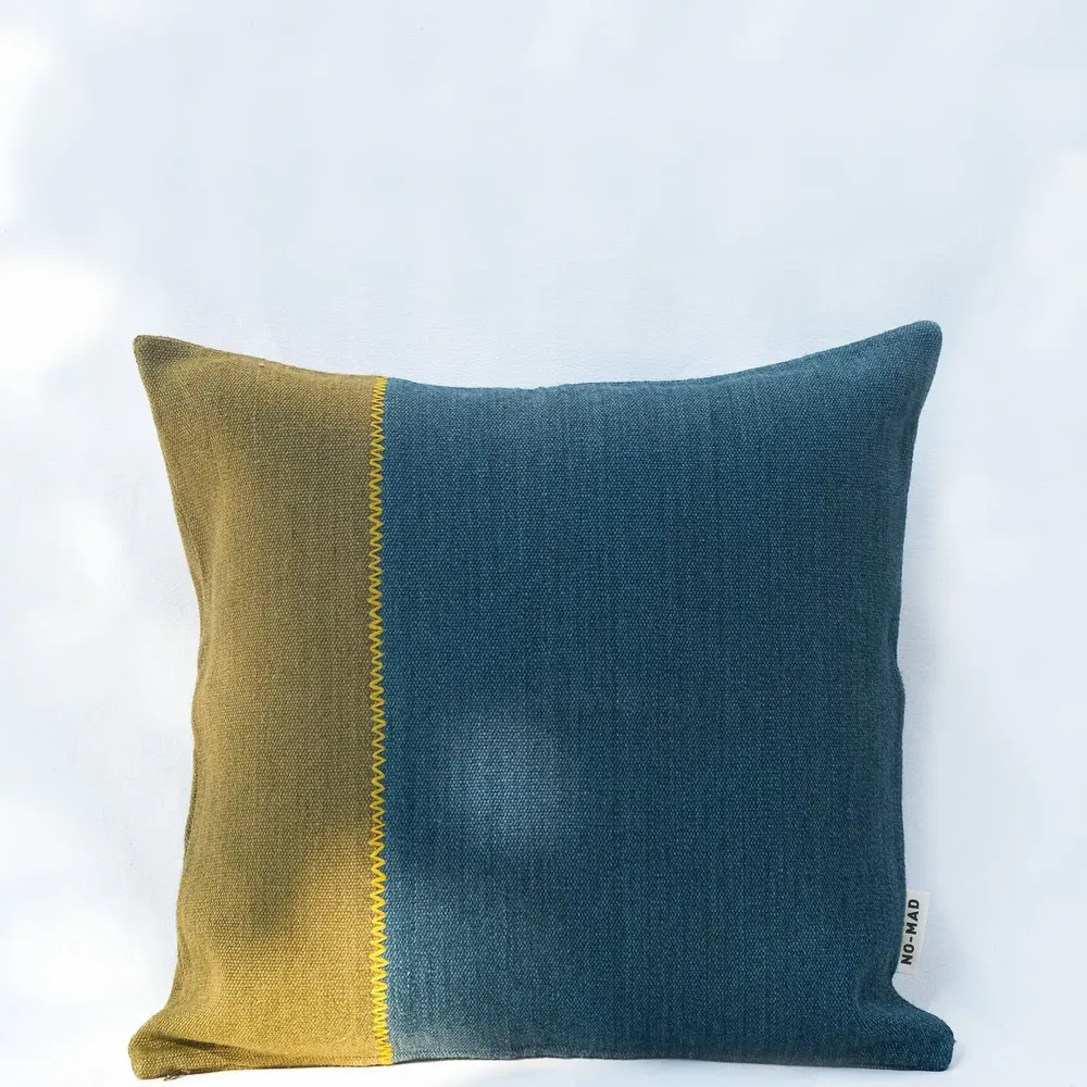 Fabric cushions - NO-MAD Seevan Cushion Cover & Lumbar Cushion Collection in Cotton Jute - NO-MAD