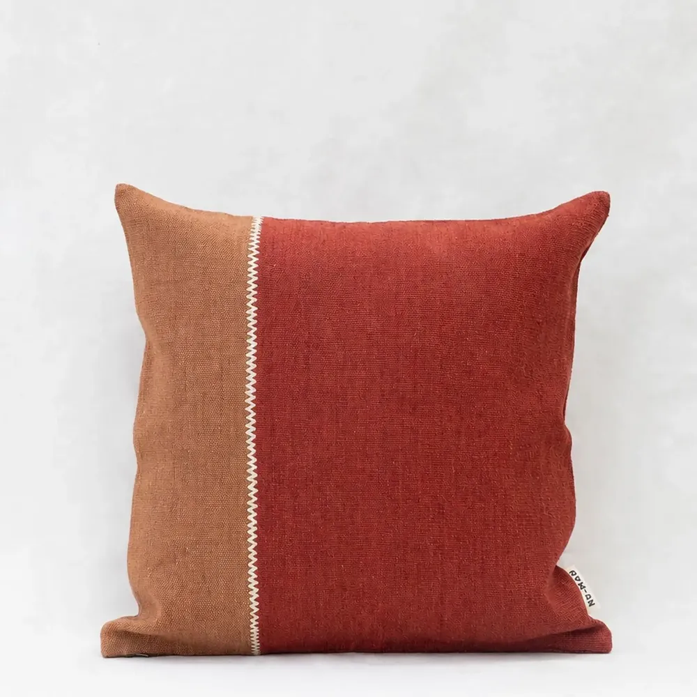 Fabric cushions - NO-MAD Seevan Cushion Cover & Lumbar Cushion Collection in Cotton Jute - NO-MAD