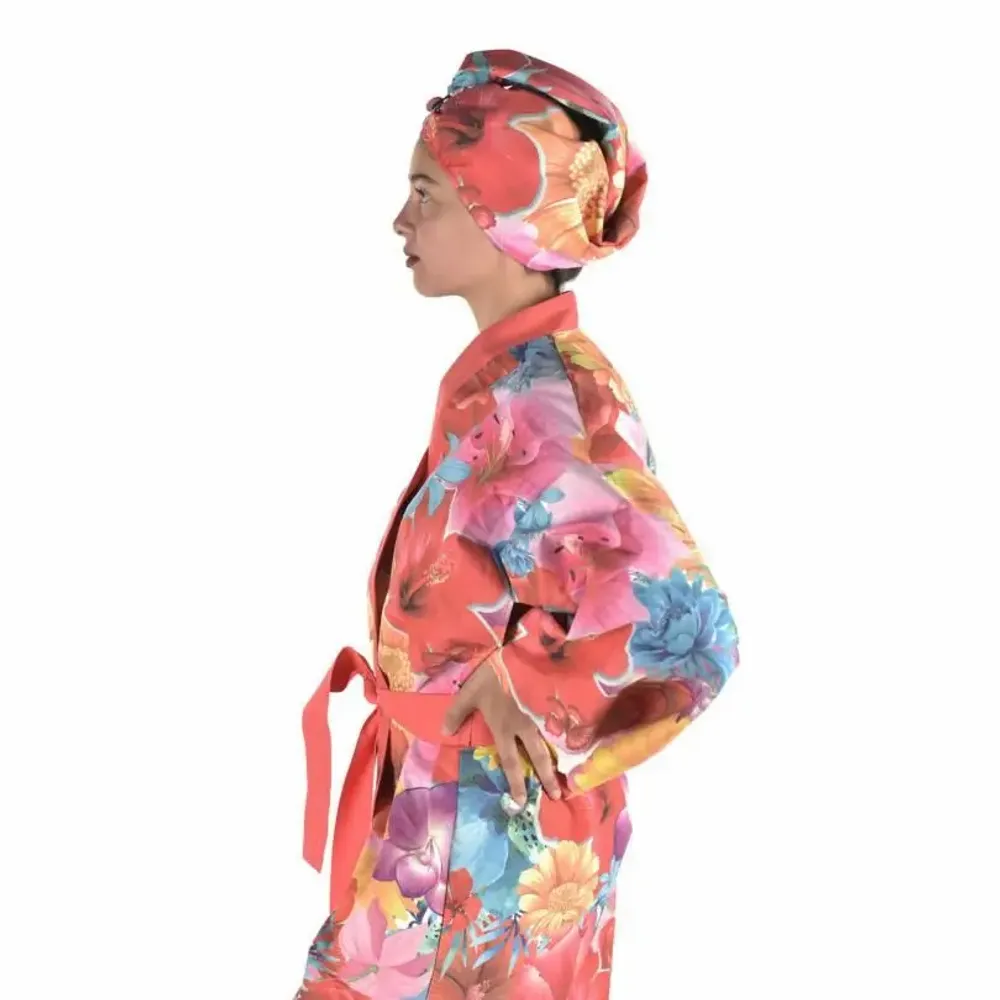 Travel accessories - Kimono Flowers - BEACH VIBES