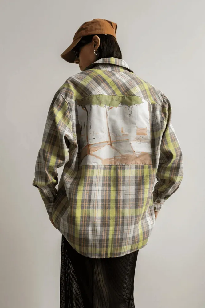 Apparel - Art Window Shirt “Terrace in Toledo” - MARALETTO