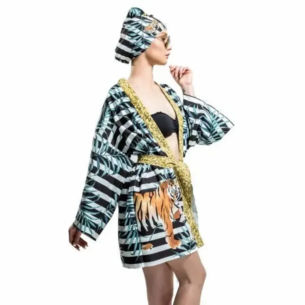 Travel accessories - Tiger kimono - BEACH VIBES