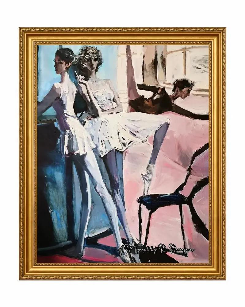 Apparel - Art Window Shirt “Ballet Dancers” - MARALETTO