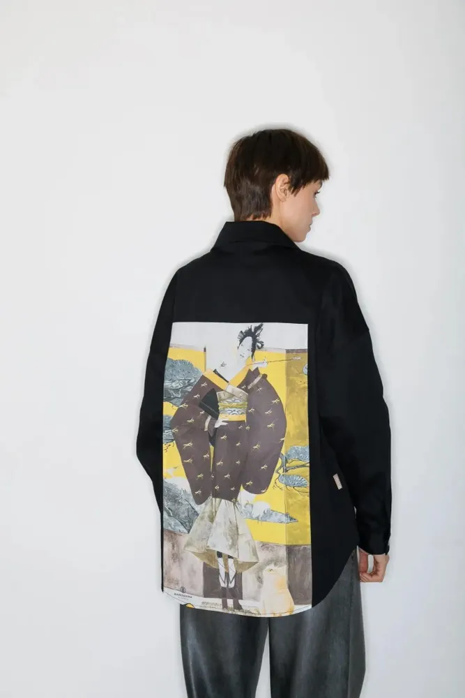 Apparel - Art Window Shirt “Scattered Pears” - MARALETTO