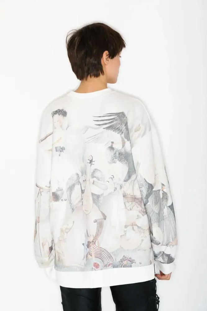Apparel - All-Over Print Sweatshirt “Parks” - MARALETTO