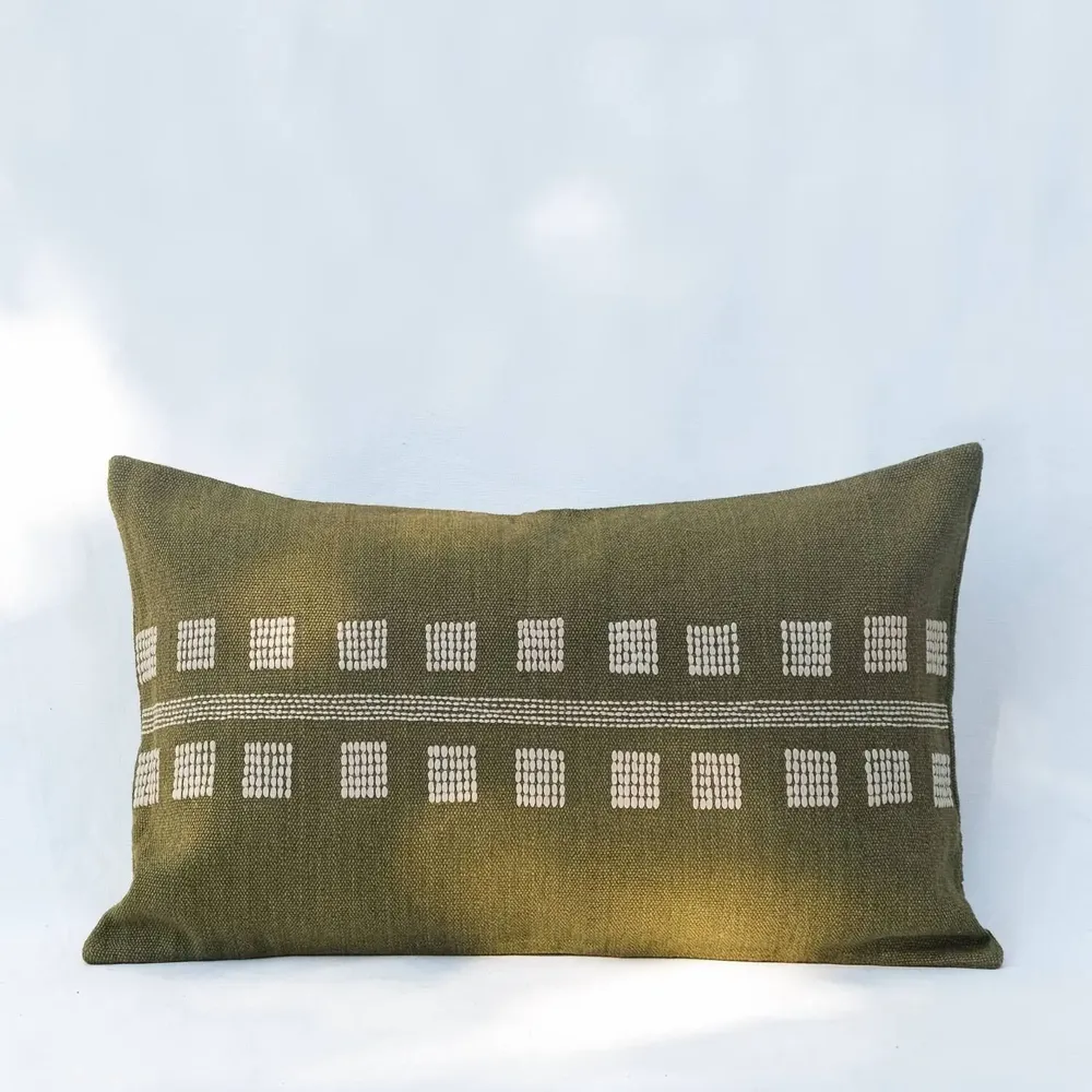 Coussins textile - NO-MAD Rekh & Chakhon Cushions in Cotton Jute - NO-MAD