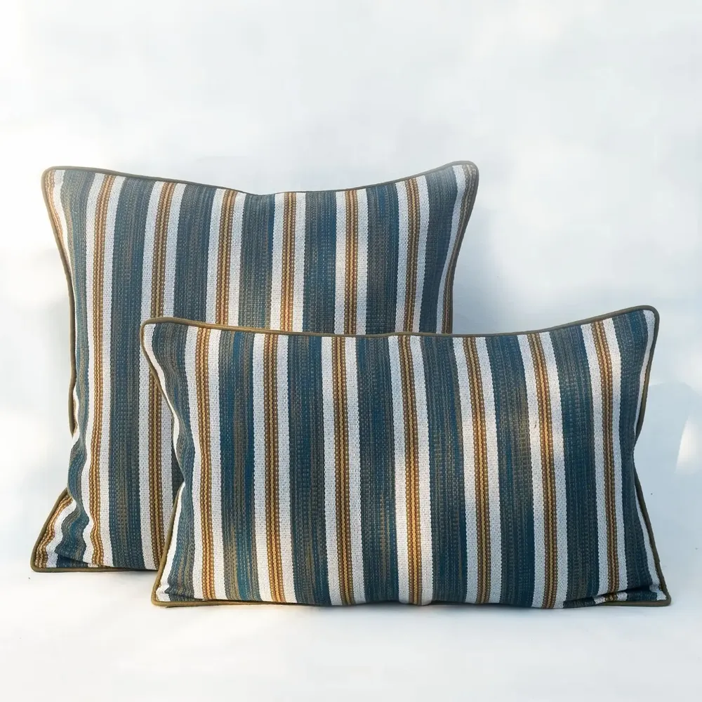 Coussins textile - NO-MAD Pratha Cushion Covers and Lumbar Cushions in Woven Cotton - NO-MAD