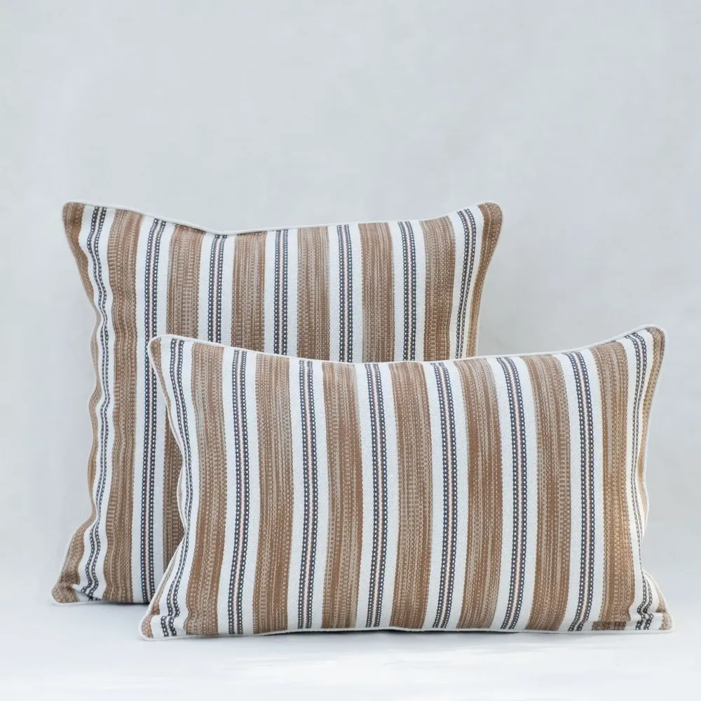 Coussins textile - NO-MAD Pratha Cushion Covers and Lumbar Cushions in Woven Cotton - NO-MAD
