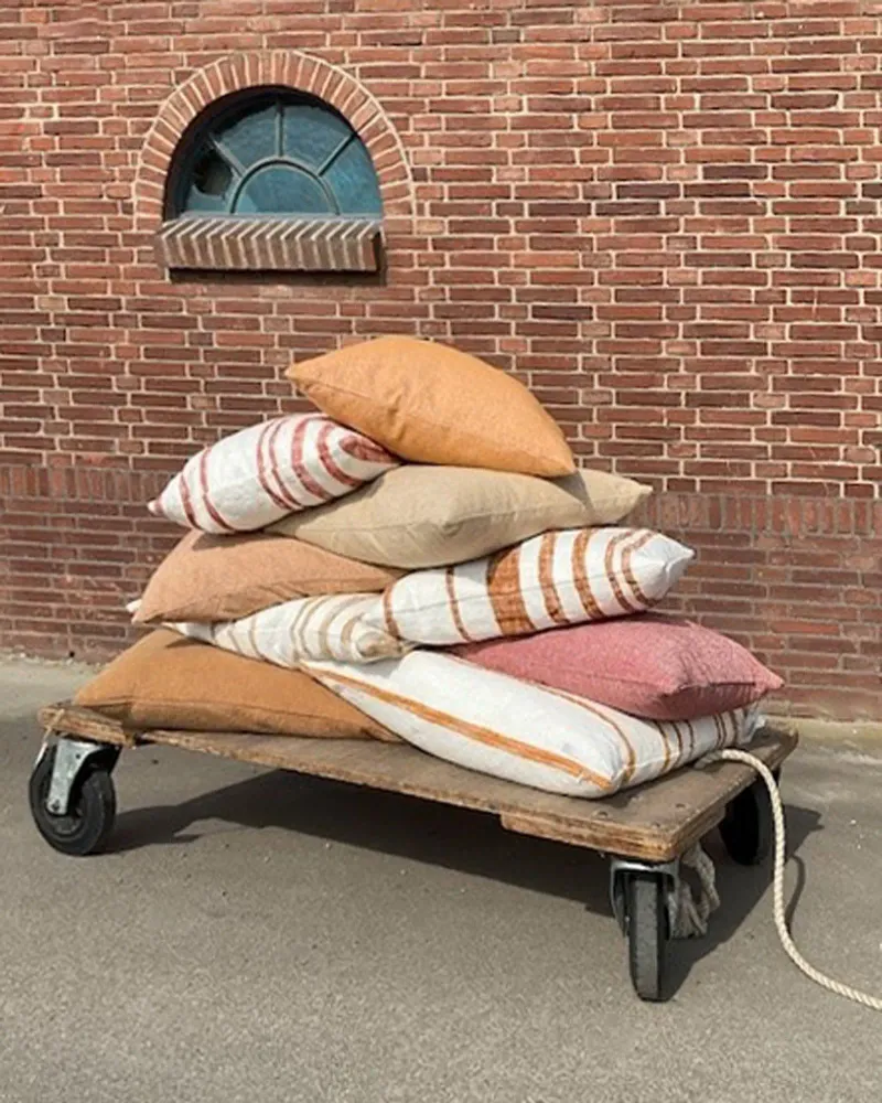 Coussins textile - Housse de coussin rayée Jax - ML FABRICS