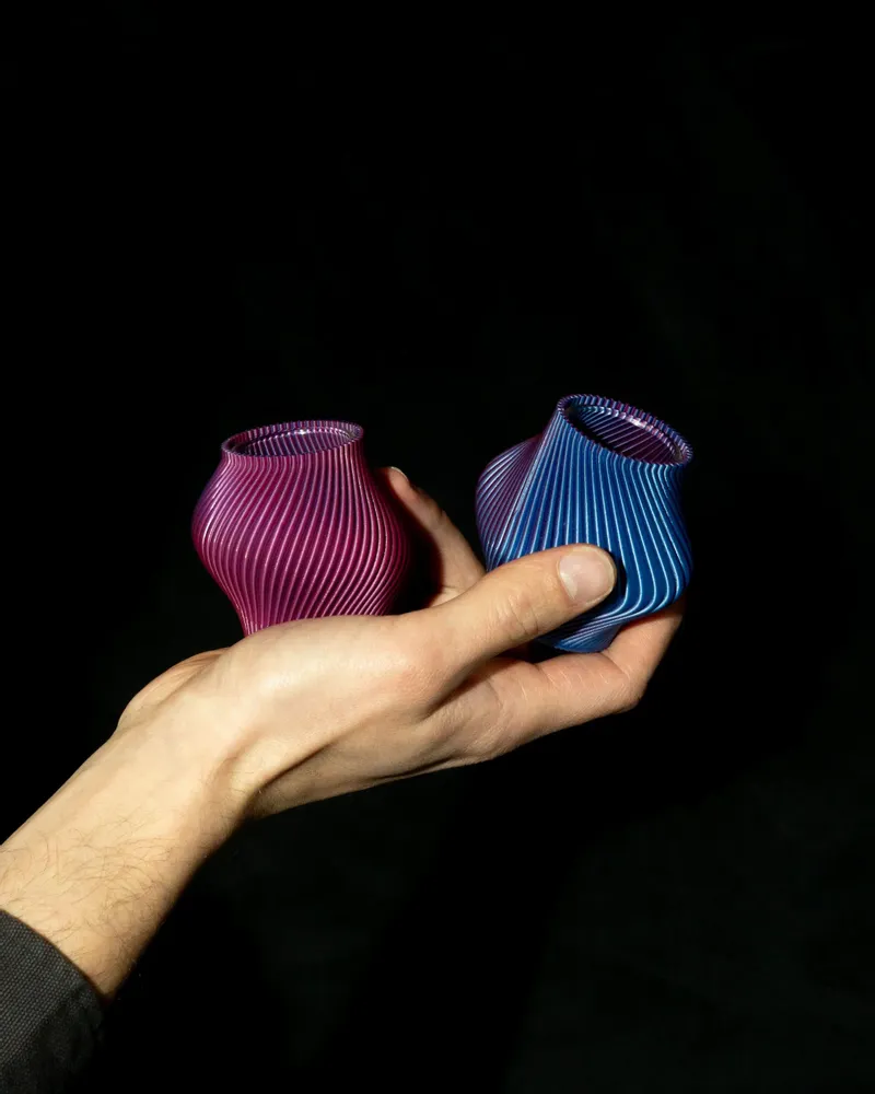Vases - Lot de mini-vases - Bubblegum - SHEYN