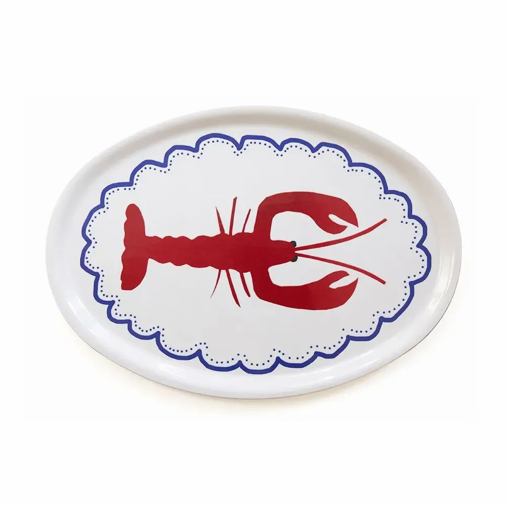 Plateaux - Lobster Oval Serving Tray - 31x22cm - BLU KAT
