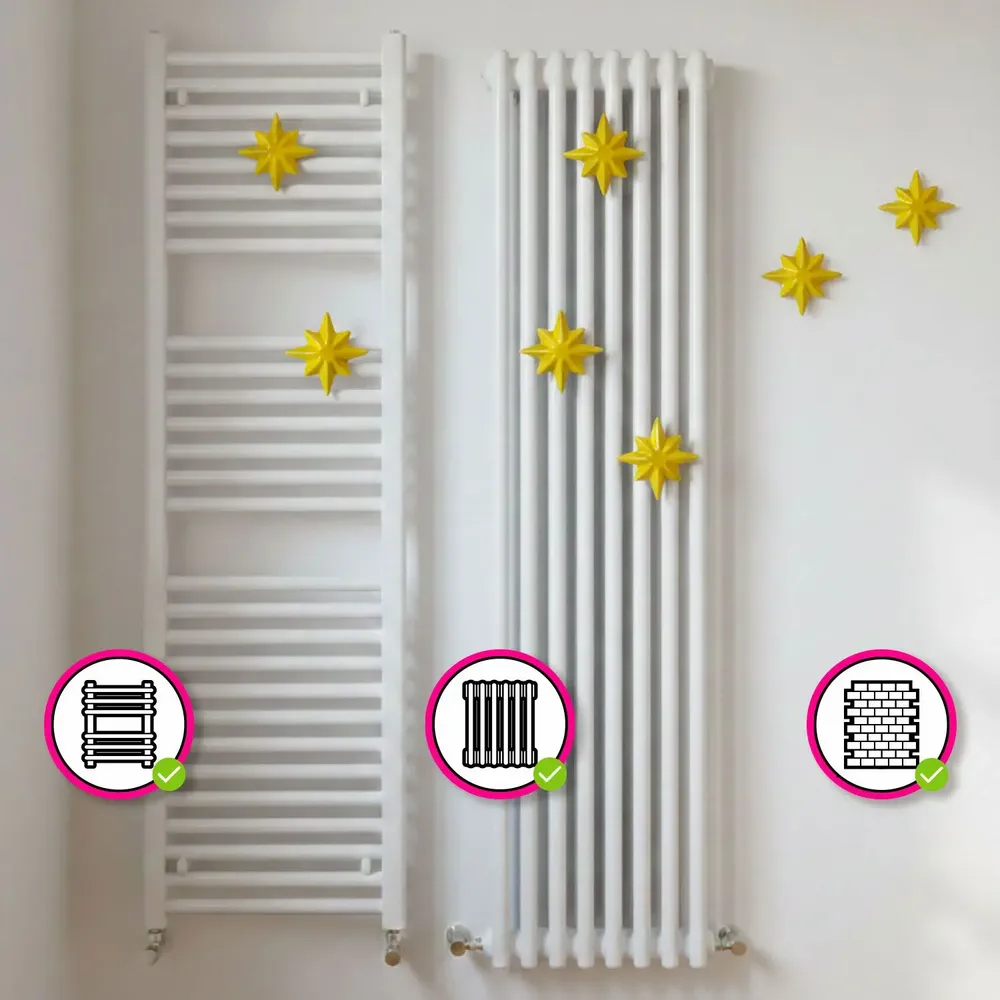 Cadeaux - étoile Crochet jaune - LETSHELTER