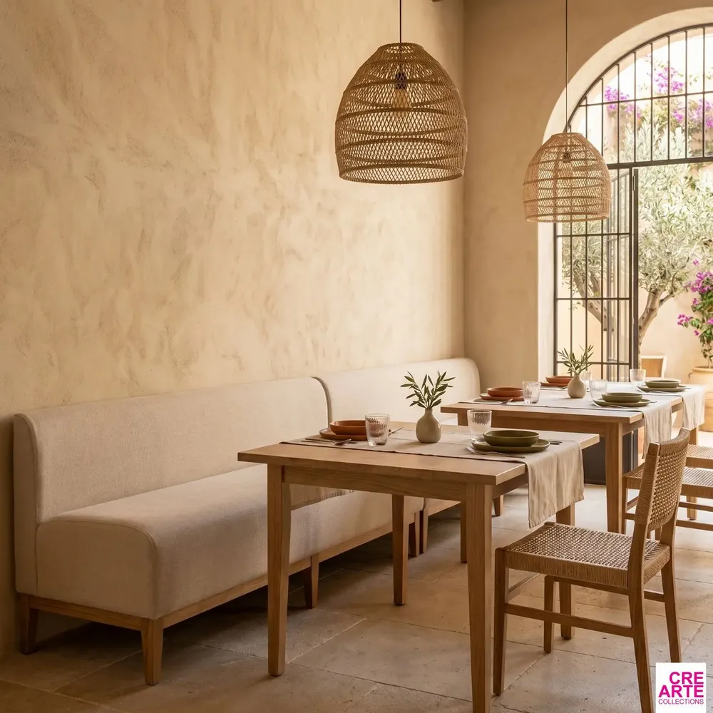 Banquettes pour collectivités - Liso Bench Contemporain | Banc - CREARTE COLLECTIONS