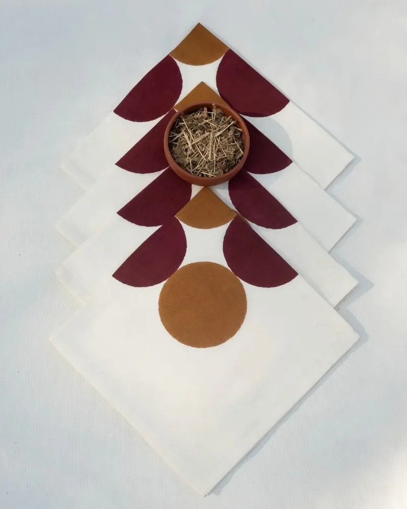 Napkins - NO-MAD Table Napkins in Natural Fabrics - NO-MAD