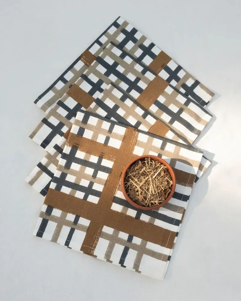 Napkins - NO-MAD Table Napkins in Natural Fabrics - NO-MAD