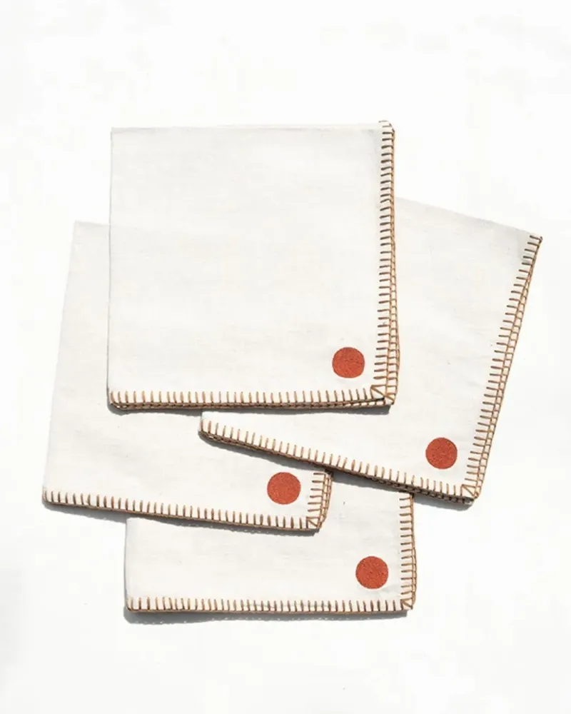 Napkins - NO-MAD Table Napkins in Natural Fabrics - NO-MAD
