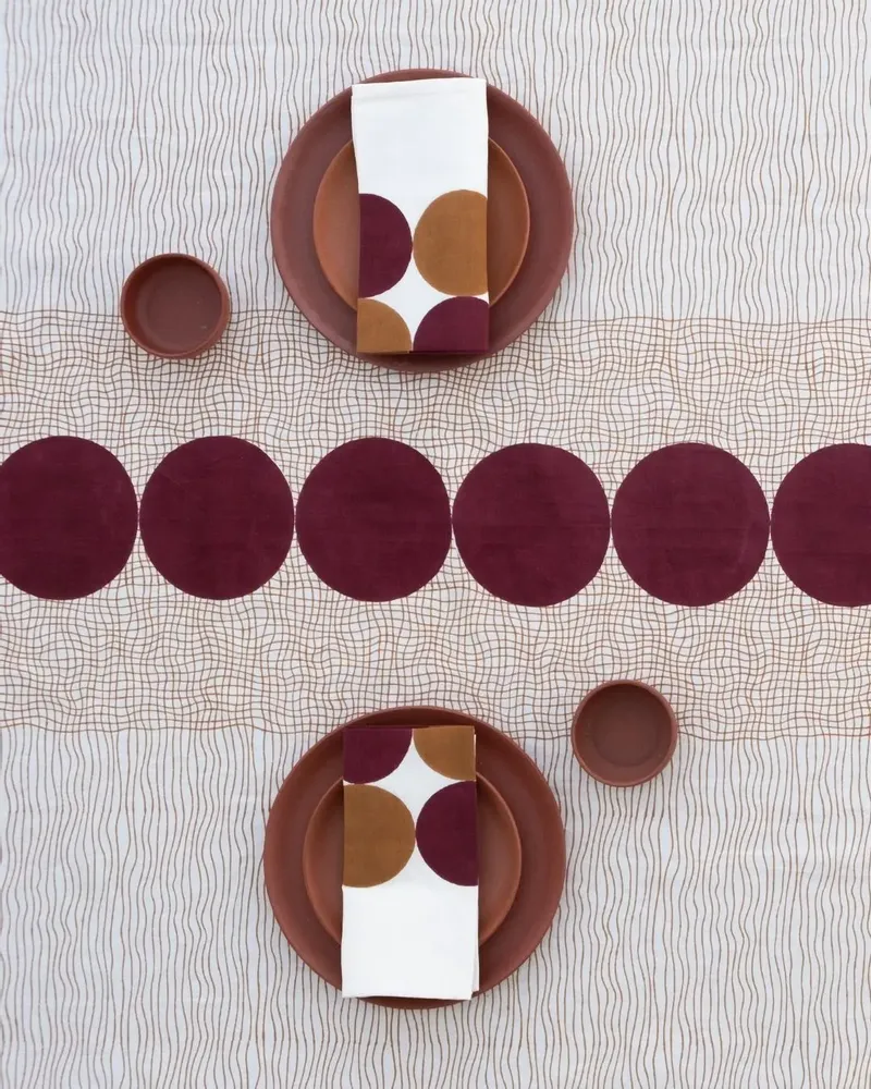 Nappes - NO-MAD Table Cloth Collection in Natural Fabrics - NO-MAD