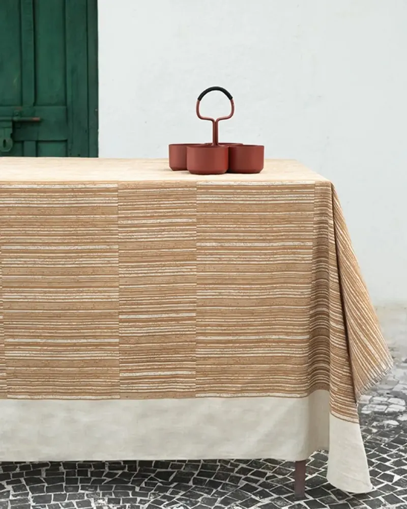 Nappes - NO-MAD Table Cloth Collection in Natural Fabrics - NO-MAD