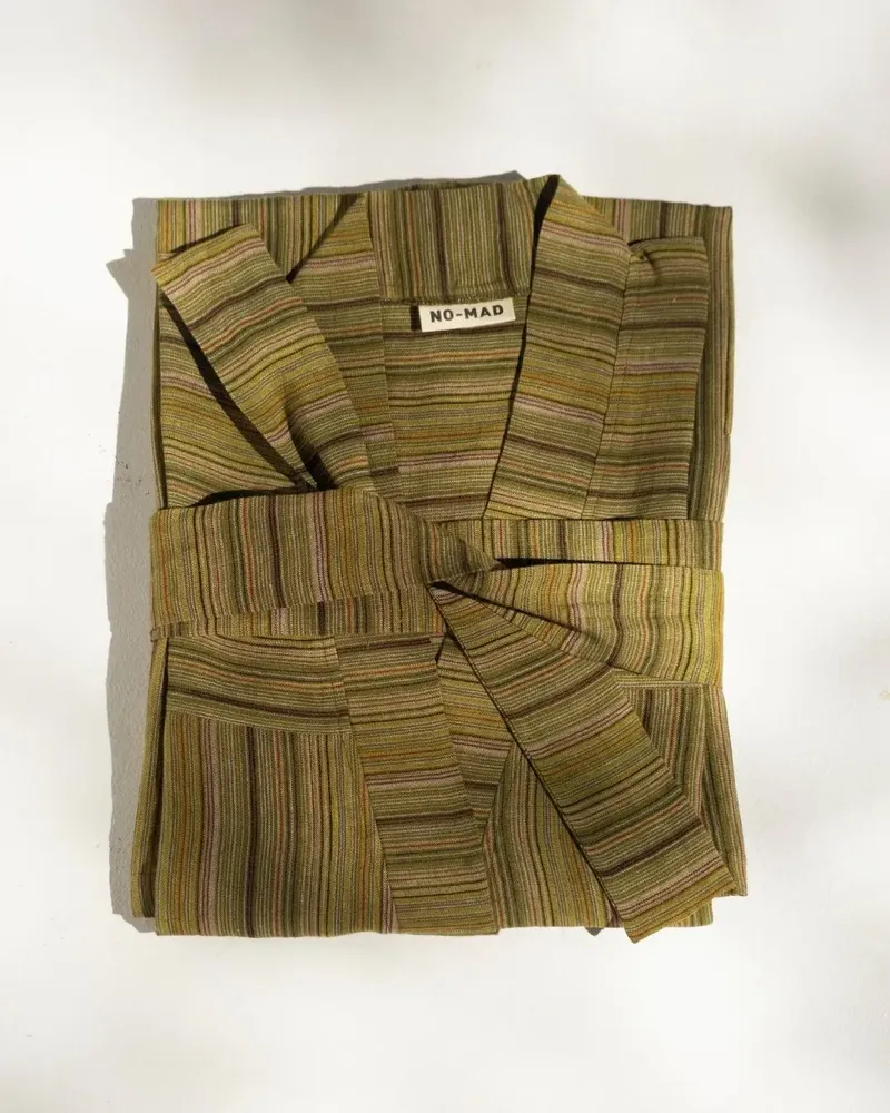 Peignoirs - NO-MAD Loungewear Linen Robes - NO-MAD