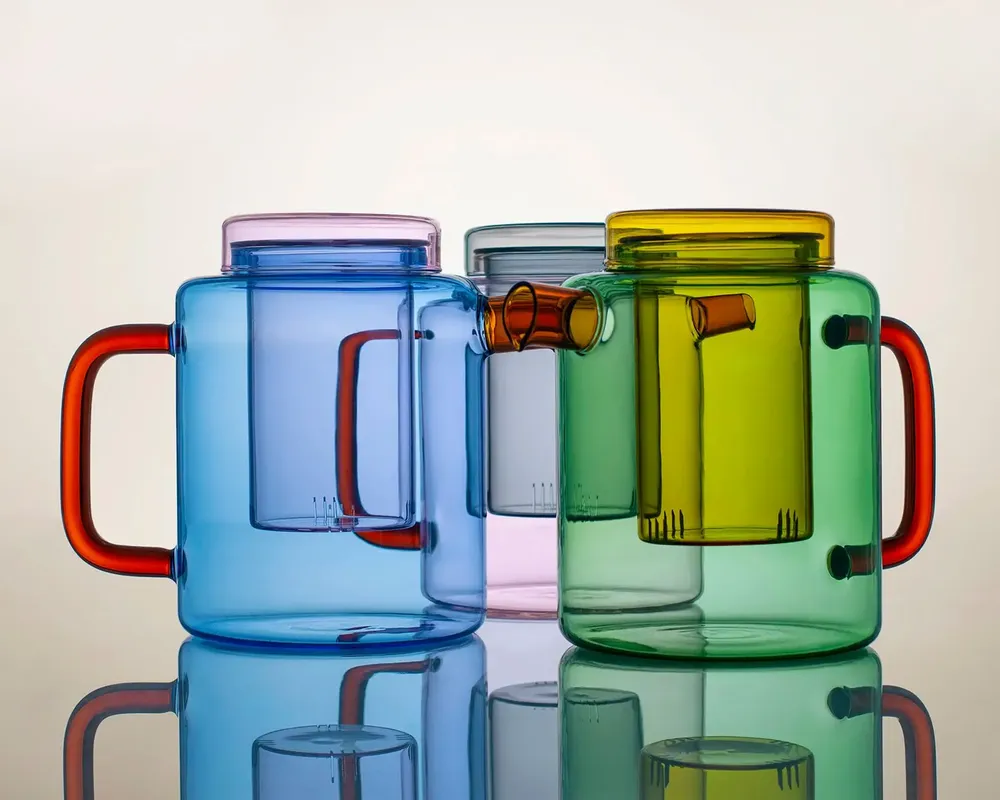 Verres - Chá Pot - Handmade glass teapot - MAHO