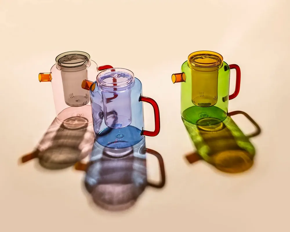 Verres - Chá Pot - Handmade glass teapot - MAHO