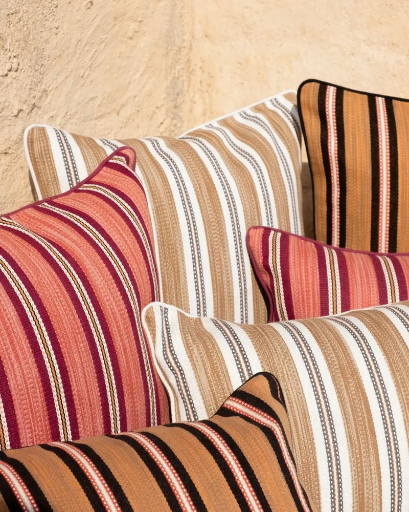 Tissus d'ameublement - NO-MAD Pratha Furnishing Fabric in Textured Woven Cotton - NO-MAD