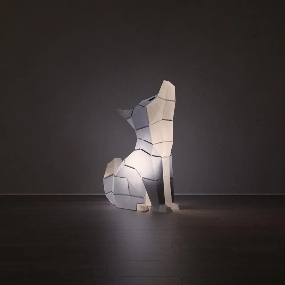 Stationery - Night light - Oka the wolf - MOKI MOKI