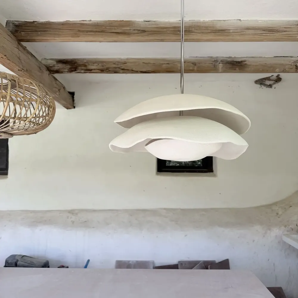 Hanging lights - Cloud floating pendant - STUDIO WILD ORANGE