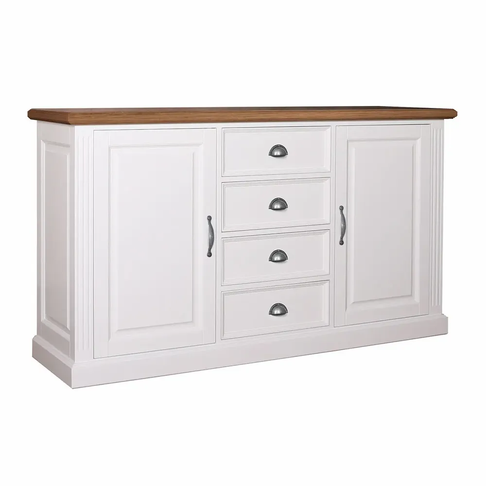 Sideboards - Bahut Chic Oak 2 portes 4 tiroirs - XO INTERIORS