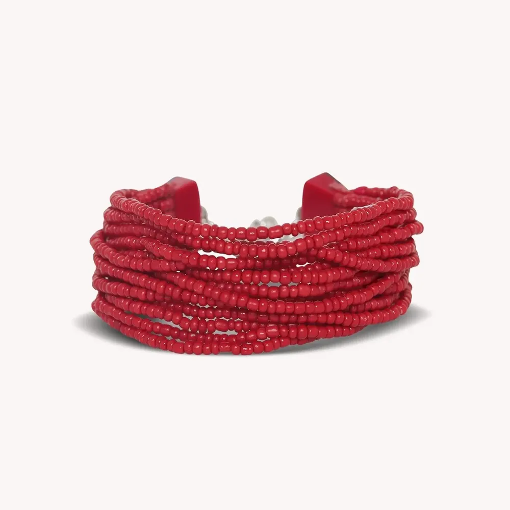 Bijoux - Bracelet ajustable multirangs - Sumida - NATURE BIJOUX