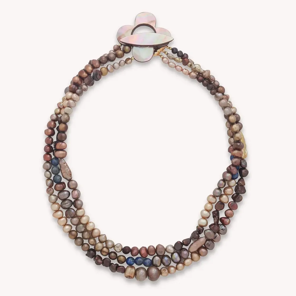 Bijoux - Collier plastron 3 rangs - Montmartre - NATURE BIJOUX