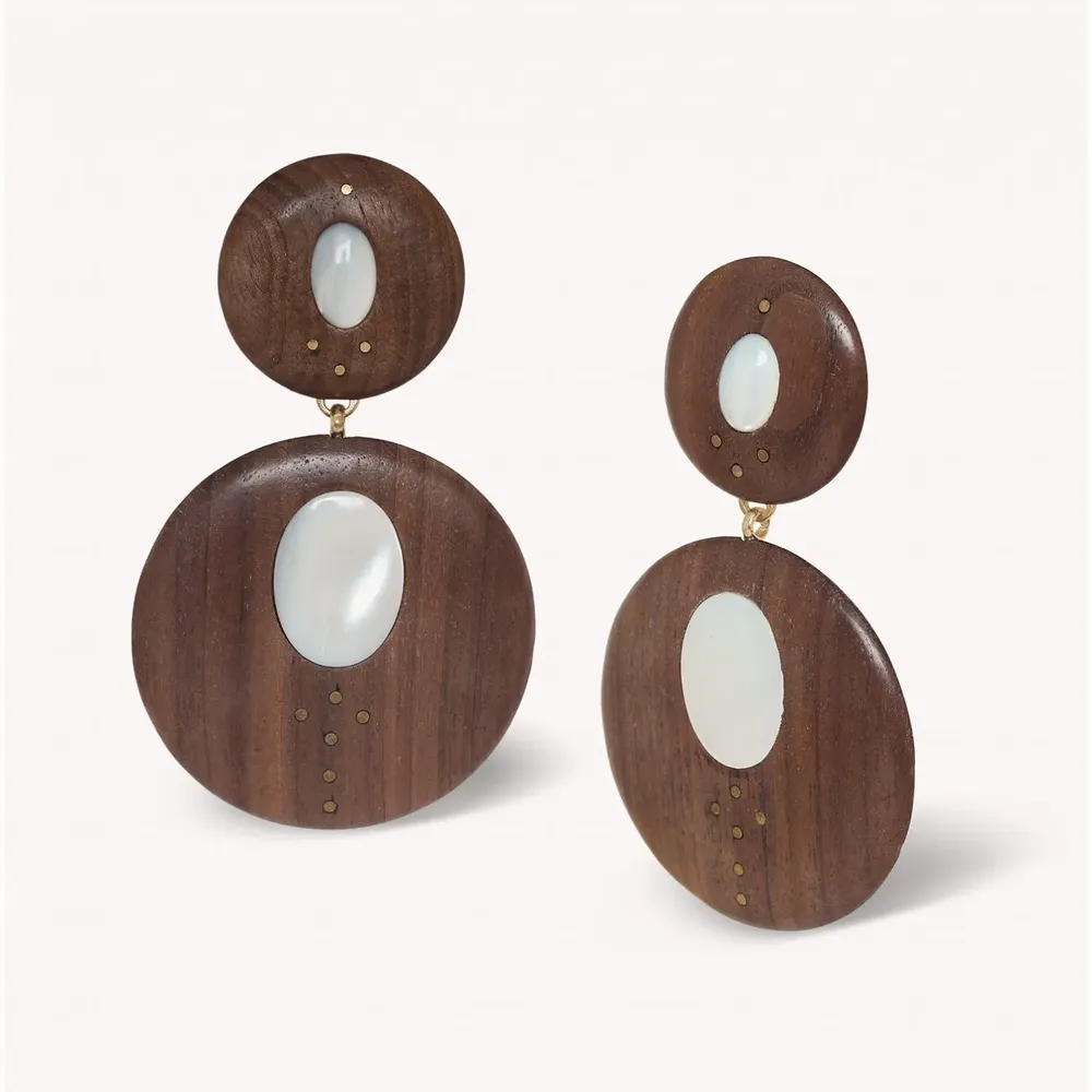 Jewelry - XL post earrings - Oman - NATURE BIJOUX