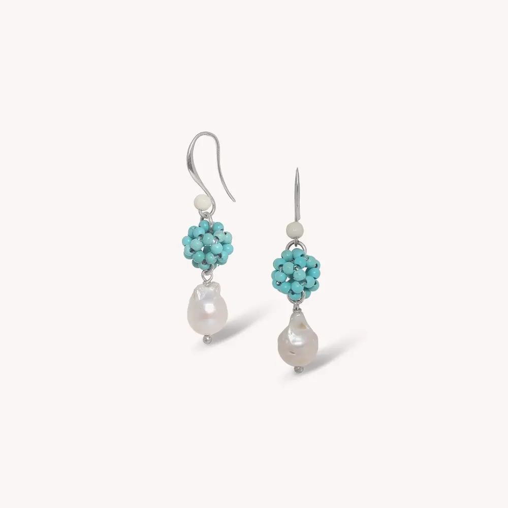 Jewelry - Hook earrings with - Manitoba - NATURE BIJOUX