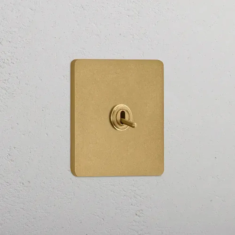 Other wall decoration - Grove Single Toggle Switch - Antique Brass - CORSTON ARCHITECTURAL DETAIL