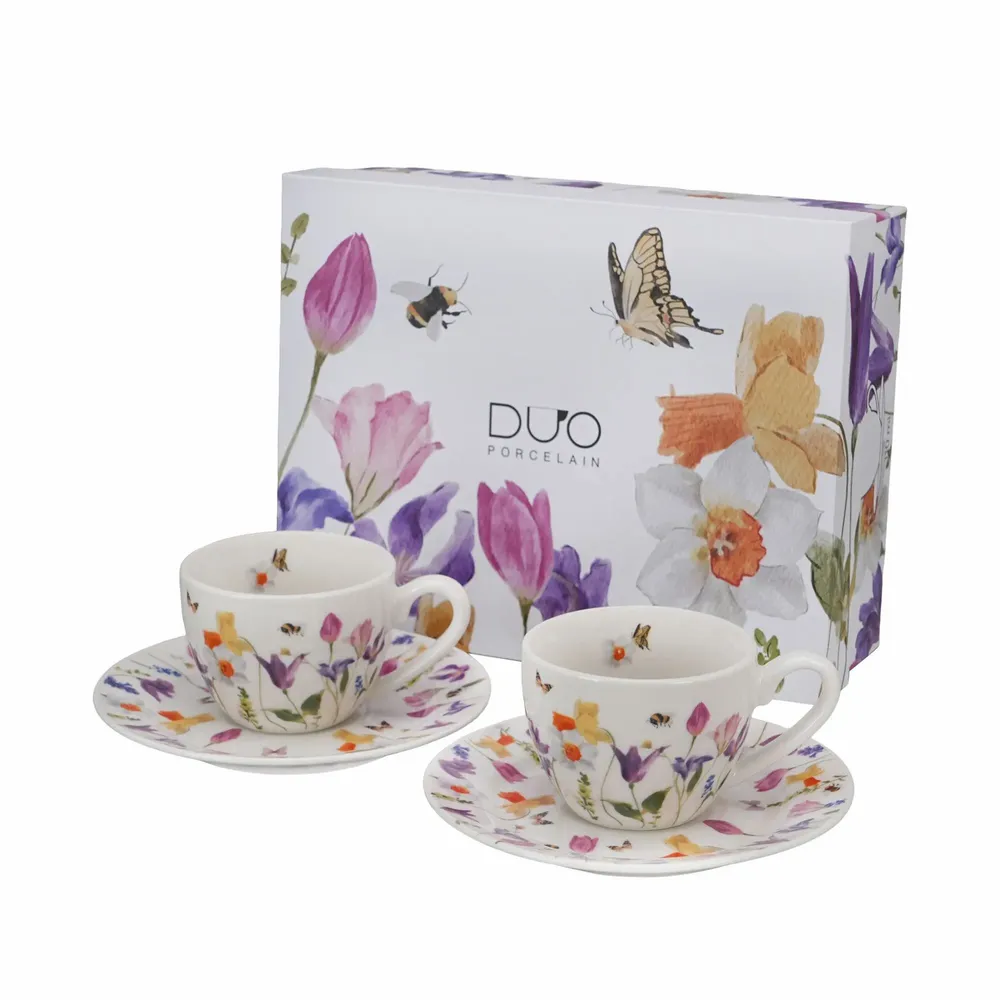 Decorative objects - set of 2 espresso cups May - KARENA INTERNATIONAL