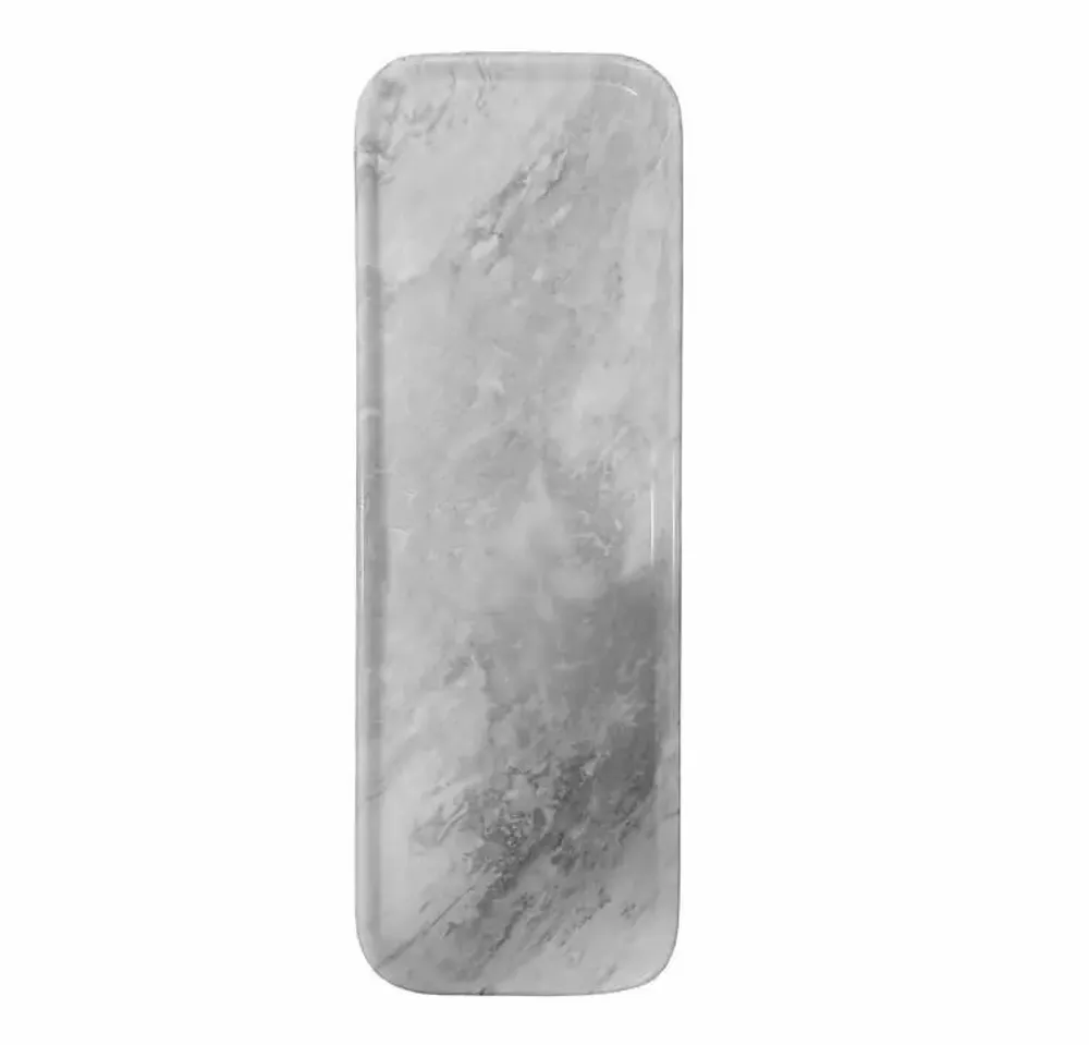 Decorative objects - Rectangular gray marble tray - SAGIT