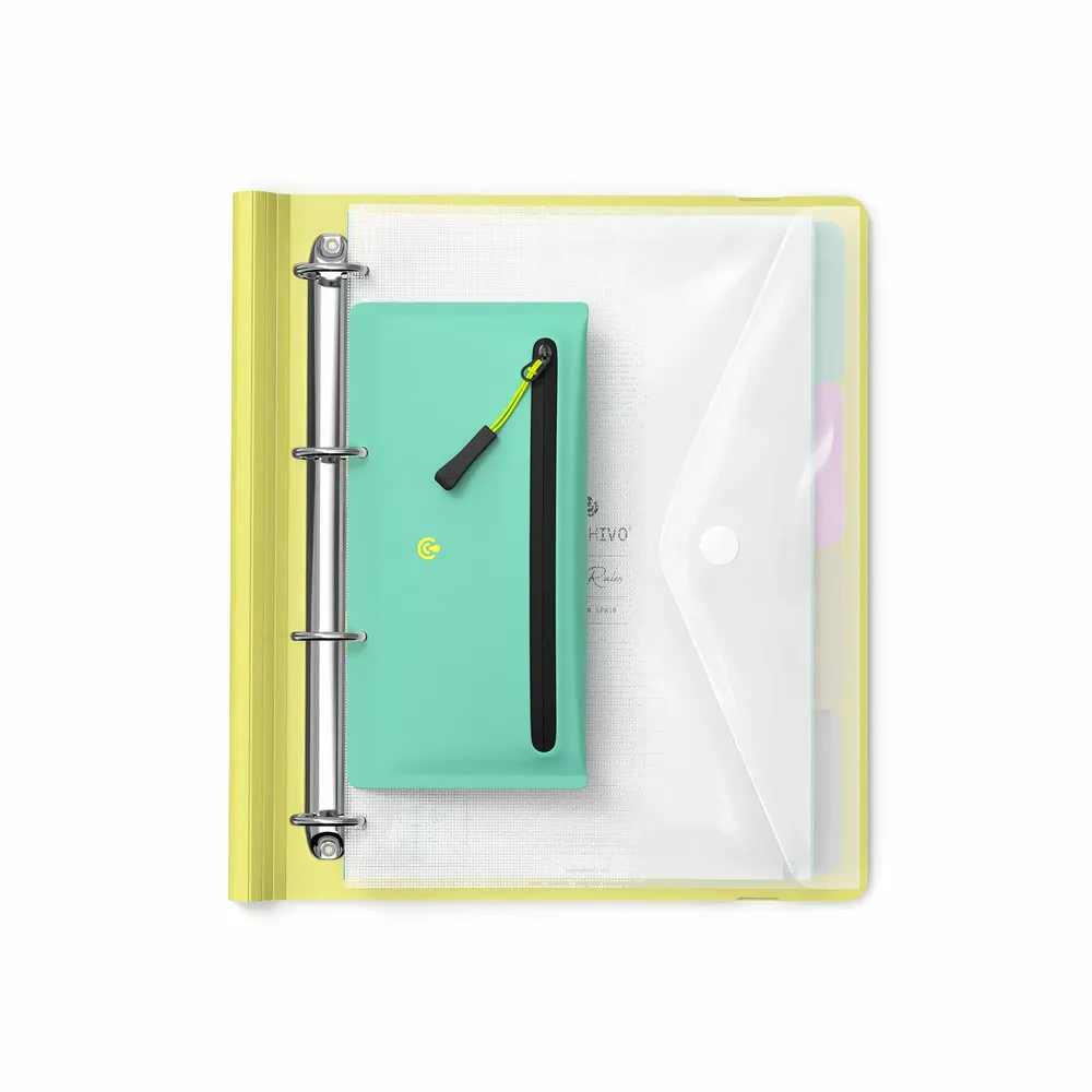 Stationery - Ultra-Slim Pencil Case for Ring Binders - CARCHIVO®