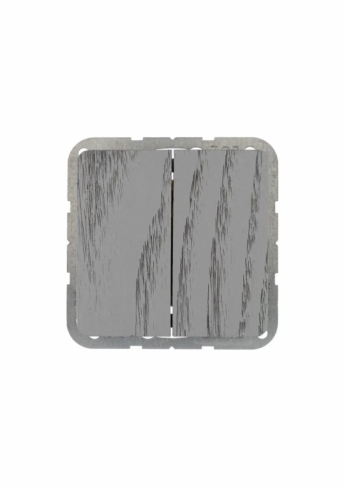 Management control systems - Switch; 2 x 1-pole; 1-way - WEMEL WOOD