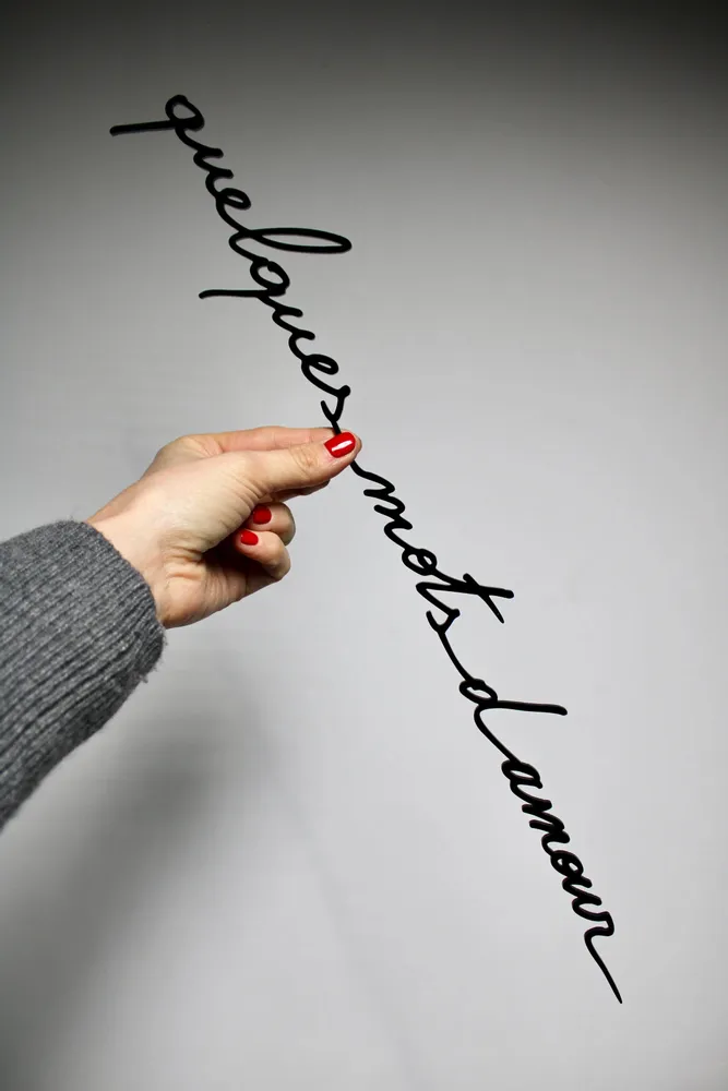 Other wall decoration - Décoration murale - Quelques mots d'amour - ATELIER SUSPENDU DESIGN