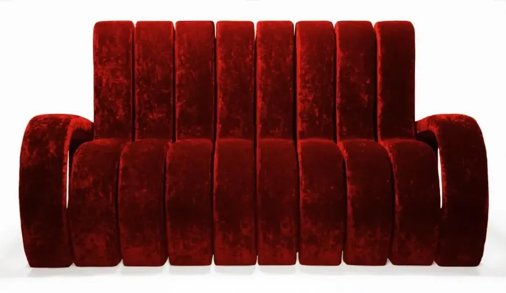 Canapés - Velvet Sofa - SAND & BIRCH STUDIO