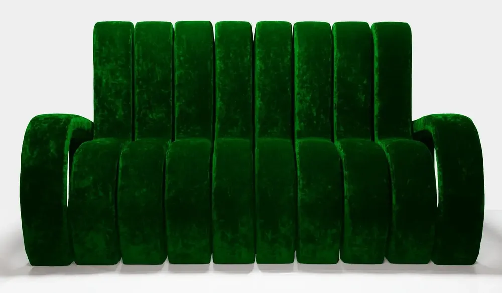 Canapés - Velvet Sofa - SAND & BIRCH STUDIO