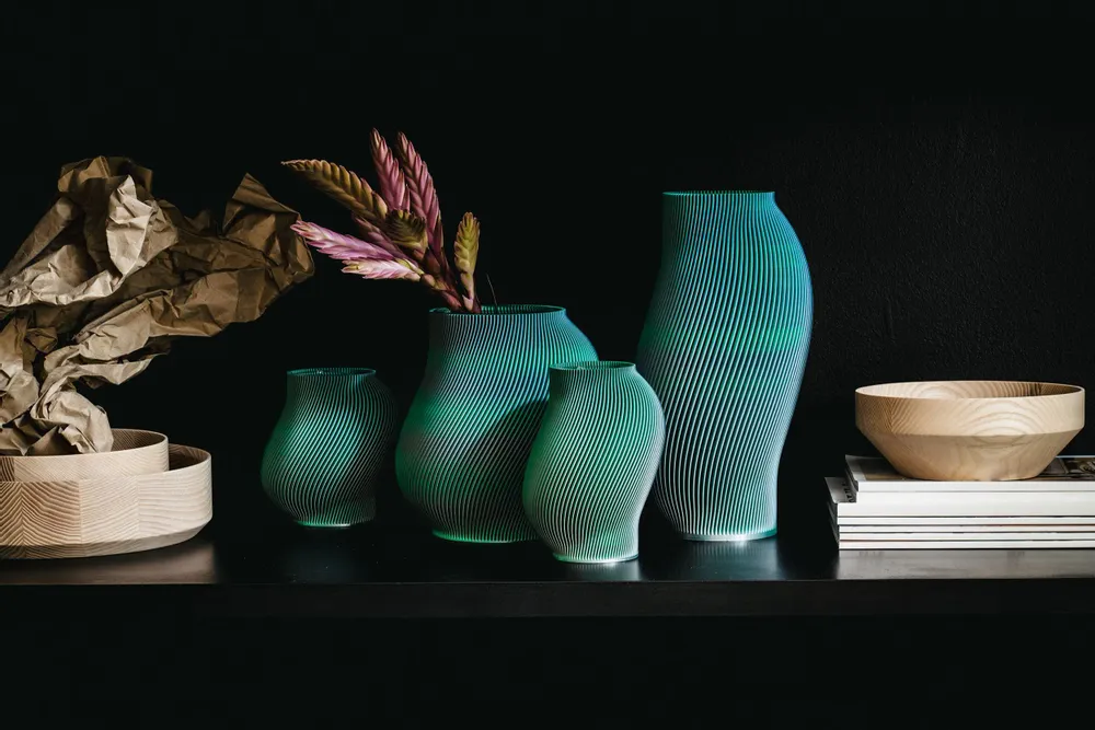 Vases - Vase Boyk 14 Blend - Peppermint - SHEYN