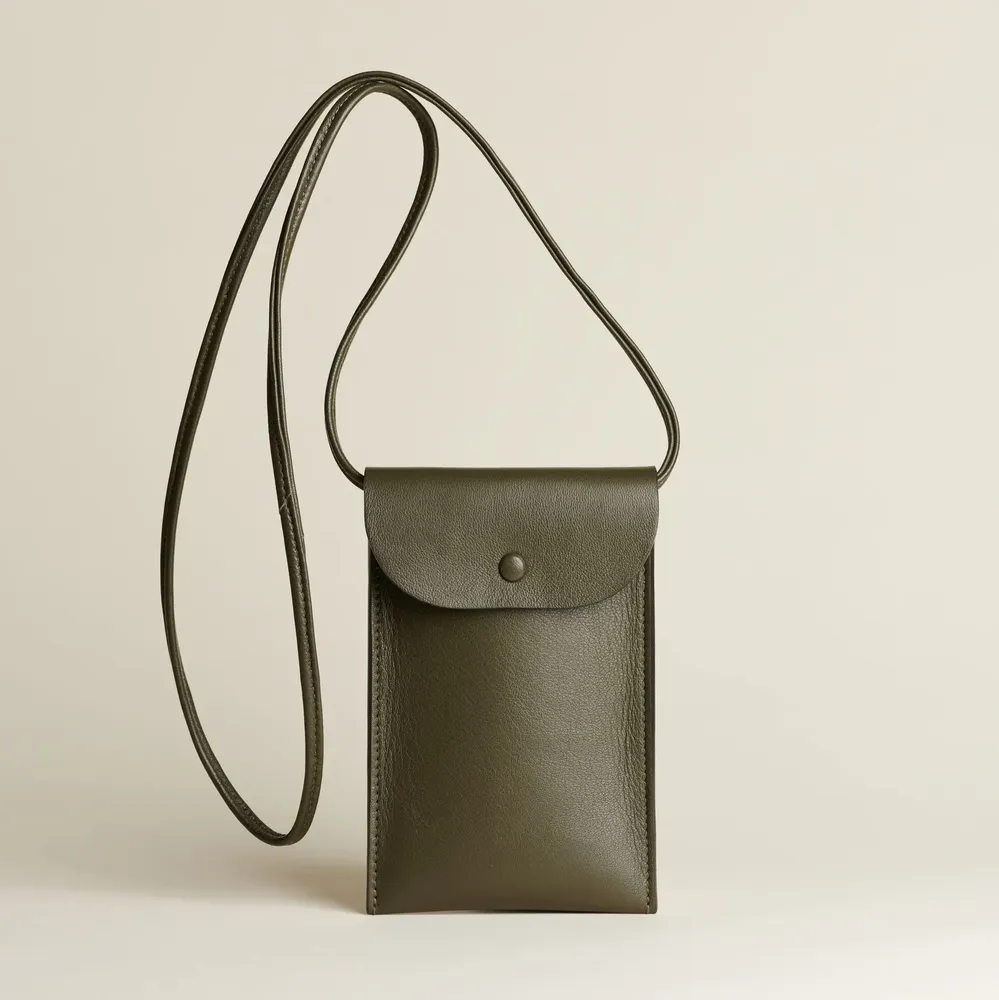 Leather goods - Multi-card smartphone pouch - IDOINE