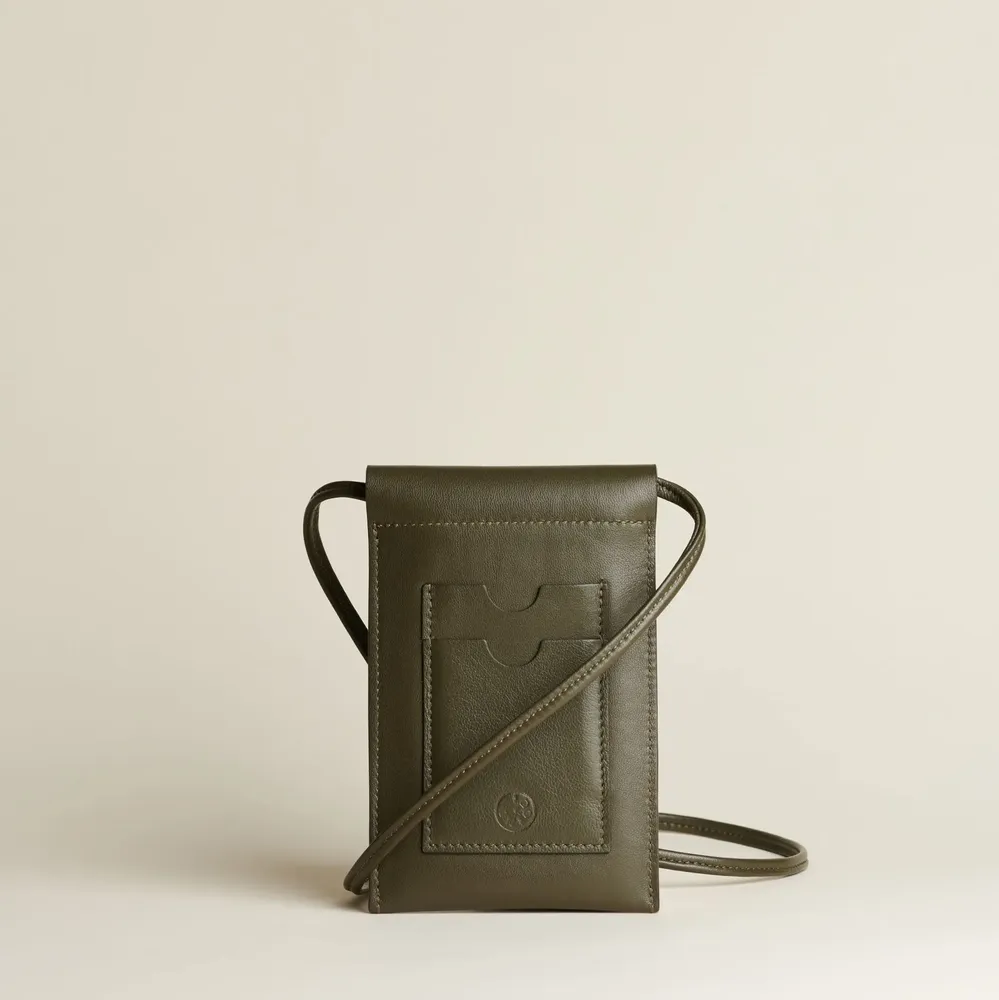 Leather goods - Multi-card smartphone pouch - IDOINE