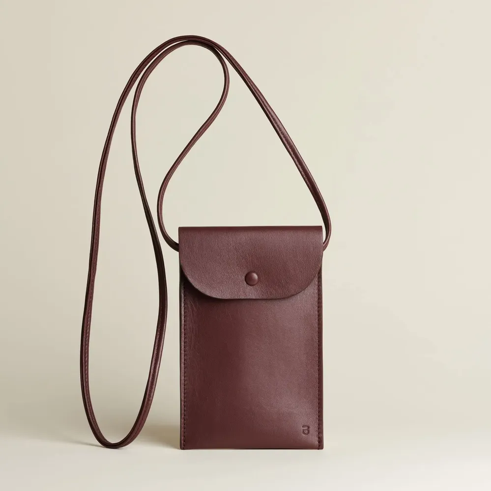 Leather goods - Multi-card smartphone pouch - IDOINE