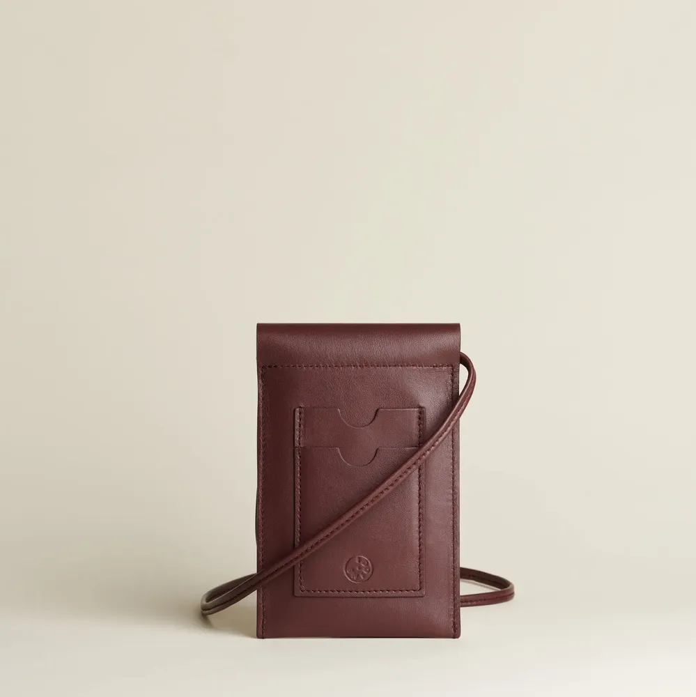Leather goods - Multi-card smartphone pouch - IDOINE