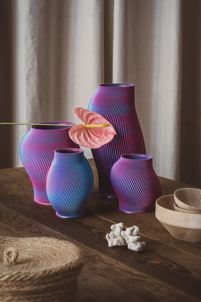 Vases - Vase Boyk 16 Blend - Bubblegum - SHEYN