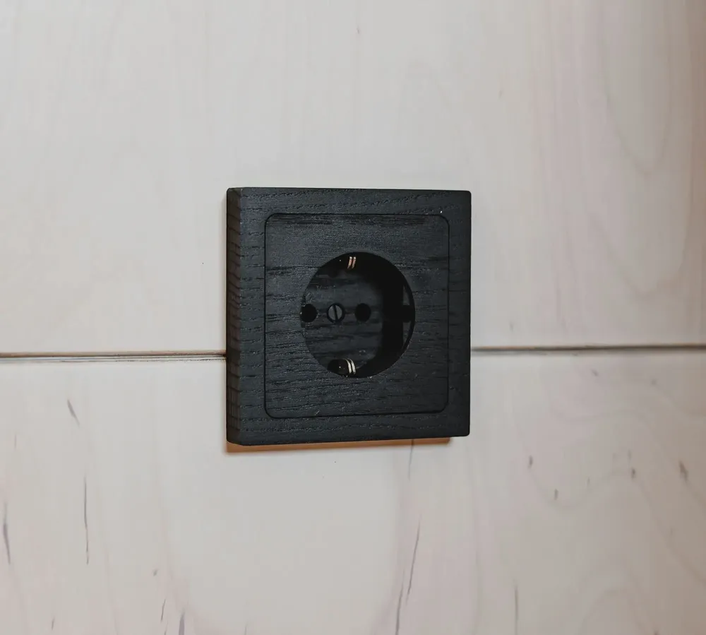 Spots - SCHUKO® socket - WEMEL WOOD