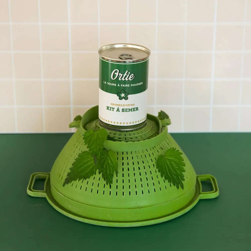Accessoires de déco extérieure - kit à semer "soupe d'Ortie " Fabriqué en France - MAUVAISES GRAINES