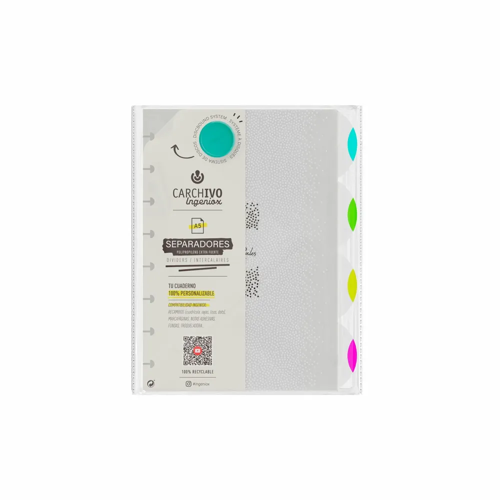 Stationery - NEON Dividers - CARCHIVO Ingeniox® - CARCHIVO®